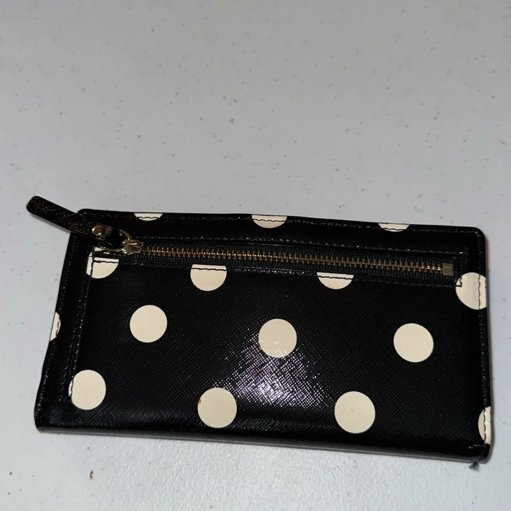 Kate Spade New York Cedar Street Dot Lacey Leather Wallet